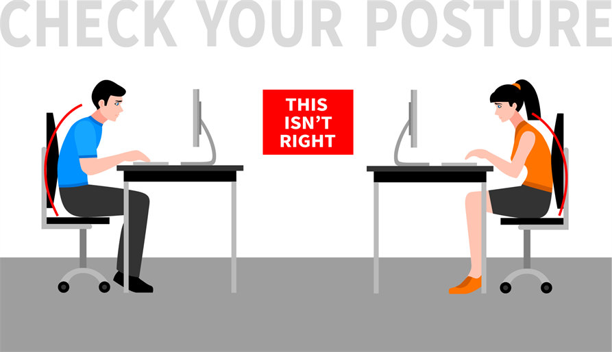 Say No to a Stooping Posture